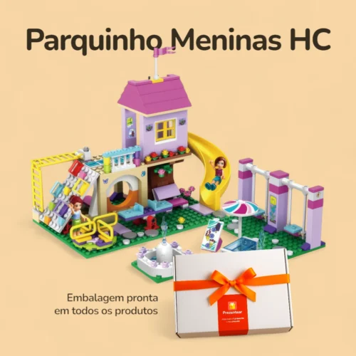 Parquinho Meninas HC - 343 peças com Caixa