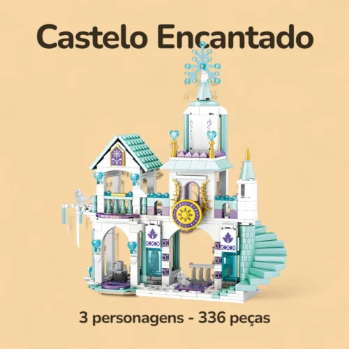 Castelo Encantado + 3 personagens - 336 peças