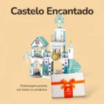 Castelo Encantado + 3 personagens - 336 peças - Caixa