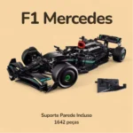 F1 Mercedes w14 - 1642 peças