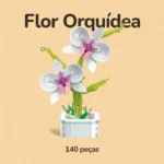 Flor Orquídea - 140 peças