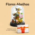 Flores Abelhas com Capa - 588 peças - Caixa