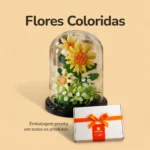 Flores Margaridas com Capa - 310 peças - Caixa