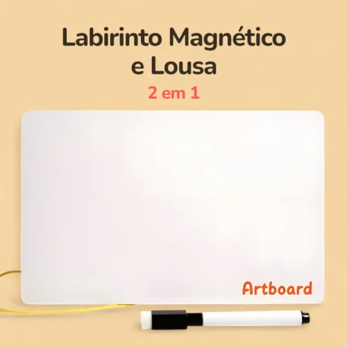 Labirinto Magnético e Lousa 2 em 1 - Foto 2