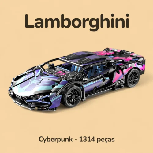Lamborghini Cyberpunk - 1314 peças