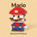 Mario - 162 peças Mini Blocos