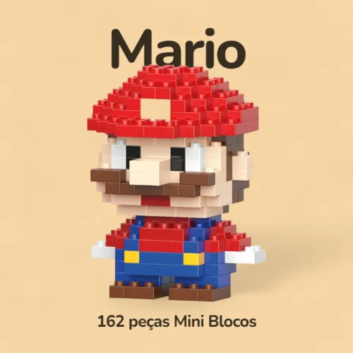 Mario - 162 peças Mini Blocos