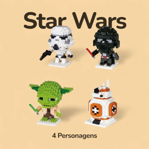 Star Wars - 4 personagens