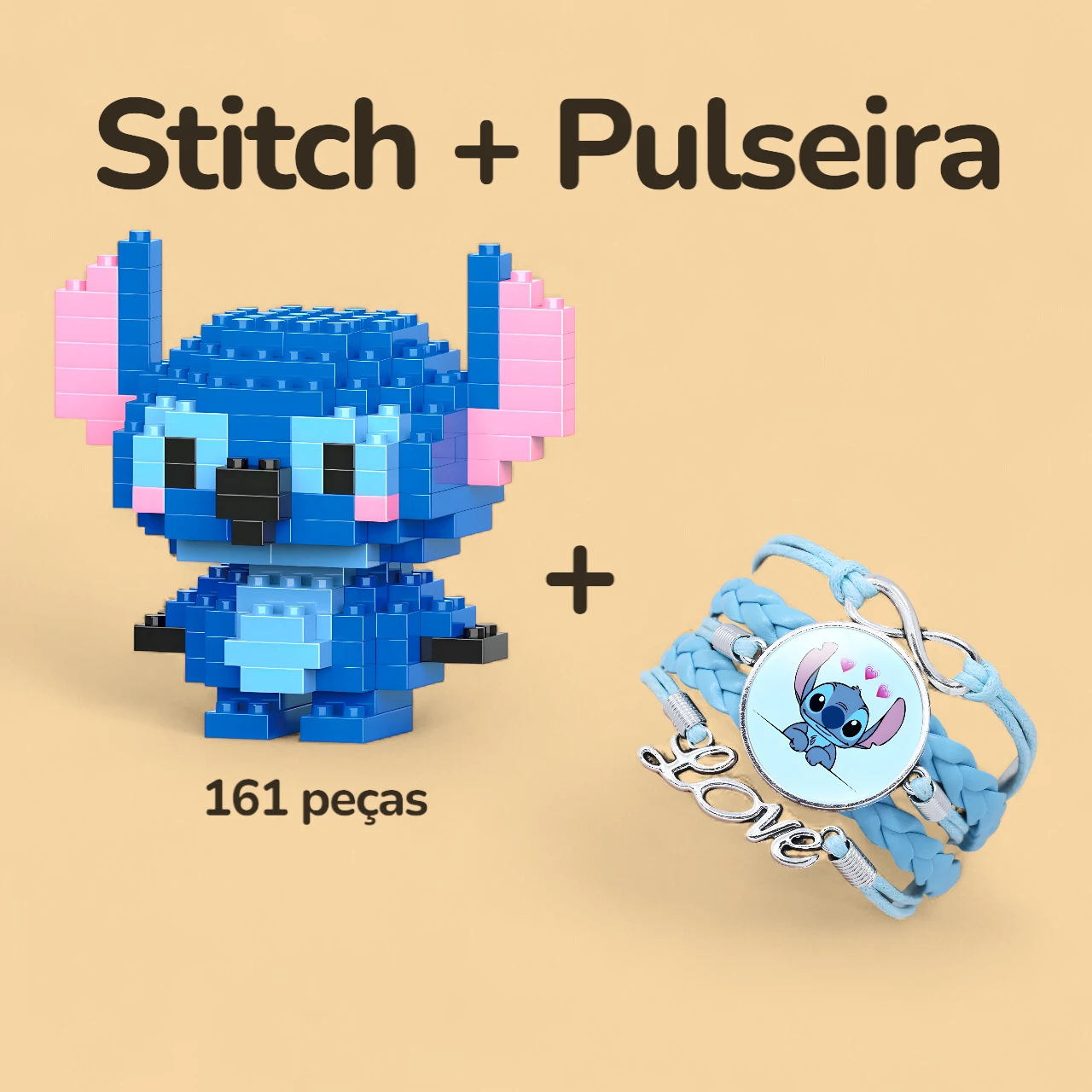 Stitch + Pulseira