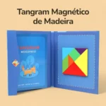 Tangram Magnético de Madeira