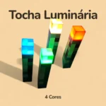 Tocha Luminária - 4 Cores ilustração