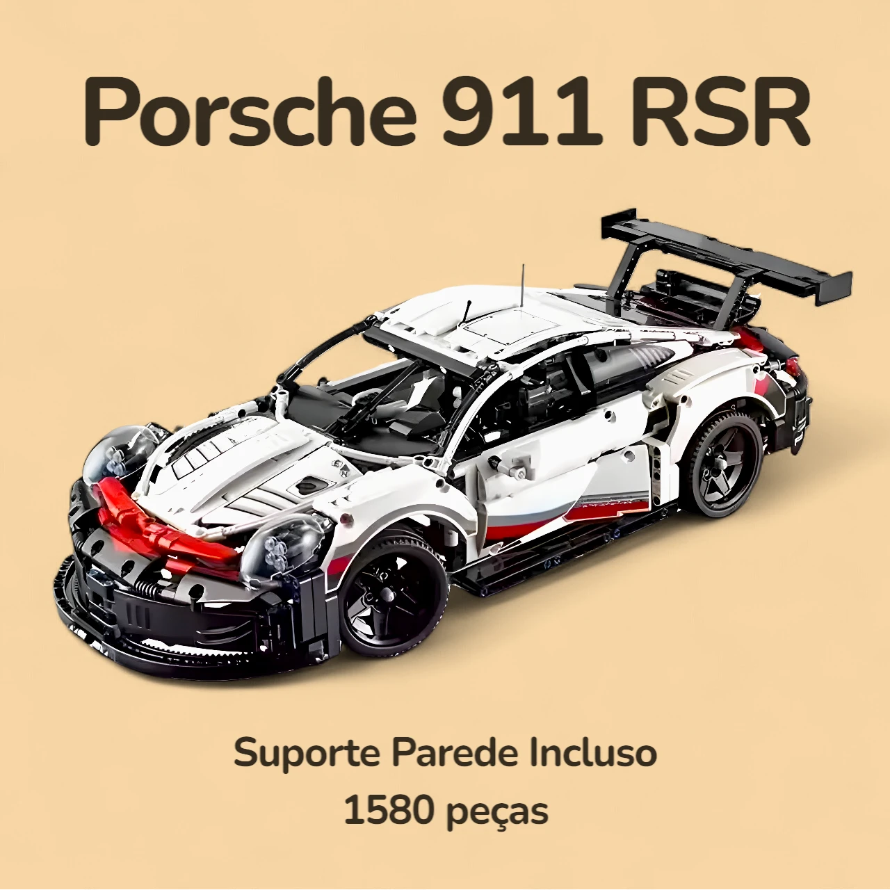 Porsche 911 RSR - 1580 peças